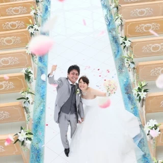 前撮り / 天空のチャペルにて