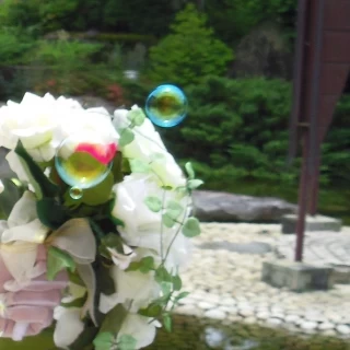 ブーケと庭園