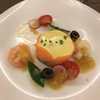 お洒落な盛り付け味も最高でした。