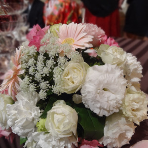 新郎新婦テーブル装花|437757さんのANAクラウンプラザホテル成田の写真(396352)