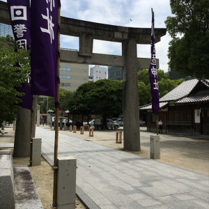 鳥居|438016さんの警固神社の写真(401285)