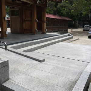 本殿の入口|438016さんの警固神社の写真(401269)