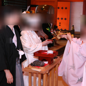 三々九度|438532さんの八坂神社 常磐新殿の写真(362265)