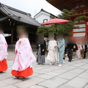 花嫁行列|438532さんの八坂神社 常磐新殿の写真(362264)