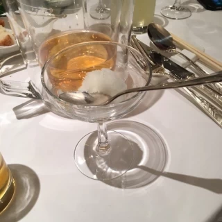 お口直しのソルベ