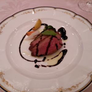 鴨肉と茄子のミルフィーユ仕立て|440037さんのホテル札幌ガーデンパレスの写真(367709)