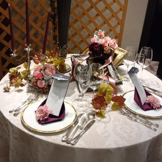披露宴会場装花