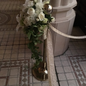 聖堂の装花|440479さんのレ・セレブリテ【ホテル日航福岡】の写真(383627)