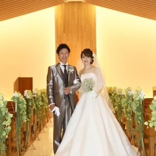 チャペルは神聖な雰囲気