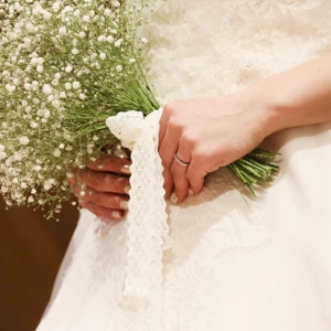 会場に合ったこだわりのブーケに|440506さんのTSUMUGI KYOTO OKAZAKI（ツムギキョウトオカザキ）の写真(371098)