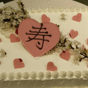 桜をモチーフにしたケーキの希望|441173さんの龍城神社の写真(371999)