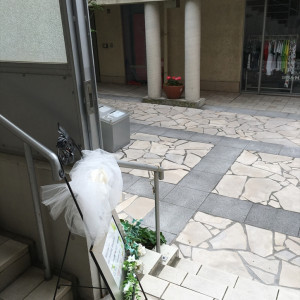 中庭|442122さんの小さな結婚式 福岡店の写真(381132)