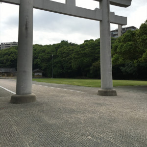 鳥居は巨大|442908さんの福岡縣護国神社の写真(381517)