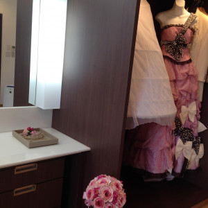 新郎新婦の控え室です。|444555さんのラ・メゾン Suite 姫路の写真(383939)