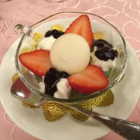 静岡茶のブラマンジェ