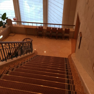 写真撮影があった階段|444823さんのホテルオークラJRハウステンボスの写真(384885)