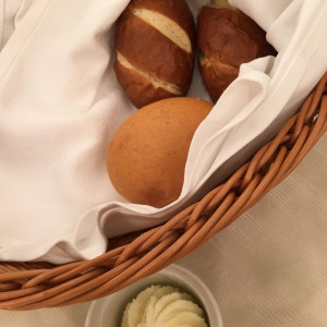 パンとホイップバター|446167さんのホテルテラスザスクエア日立(旧ホテル日航日立)の写真(394144)