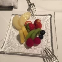 フルーツもあります