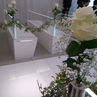 チャペルの装花