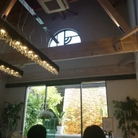 自然光がはいる