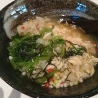 お茶漬けになりました