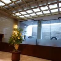ホテルレストラン前の様子