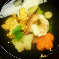 試食　いちご煮