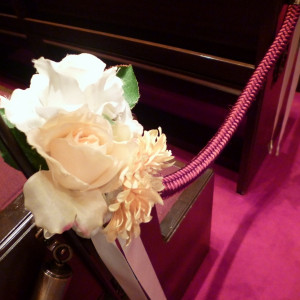 ホーリーチャペルの装花|446503さんのアイビーホールの写真(404578)