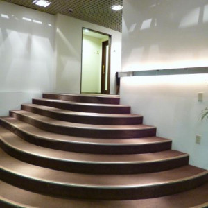 ゲスト化粧室へ繋がる階段|446503さんのMARRYGRANT AKASAKA（旧：SUBIR AKASAKA TOKYO）の写真(392463)