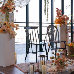 メインテーブル|449777さんのBAYSIDE GEIHINKAN VERANDA/テイクアンドギヴ・ニーズウェディングの写真(2549956)