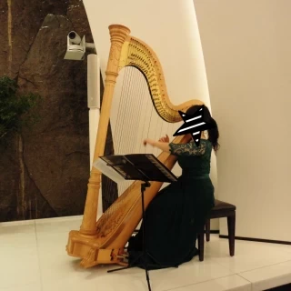 ハープ演奏