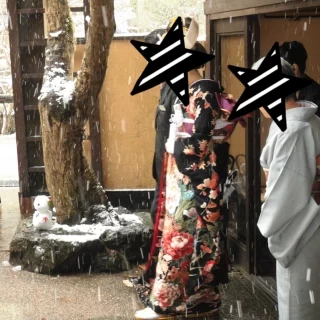 挙式の様子　新婦登場