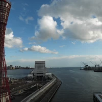 テラスから見た景色