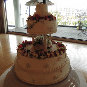 ウエディングケーキ|450491さんの岸和田グランドホールの写真(412952)