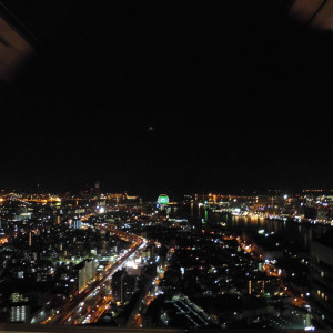 ホテル最上階からの夜景|450491さんのホテル大阪ベイタワーの写真(420495)