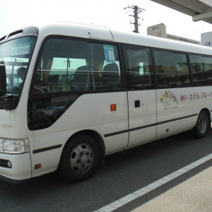 専用送迎バス|450491さんの神戸フルーツフラワーパーク ブライズハウスの写真(452098)