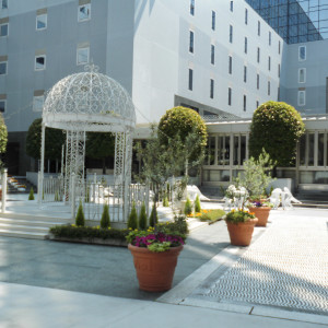 ホテル内のガーデンスペース|450491さんのホテルグランヴィア京都の写真(422010)