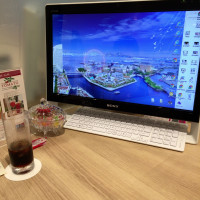 PC上で会場のコーディネートがシミュレートできます