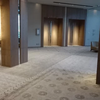 披露宴会場の前です