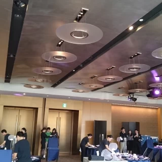 披露宴会場です