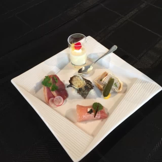 この前菜、全部すごく美味しかった