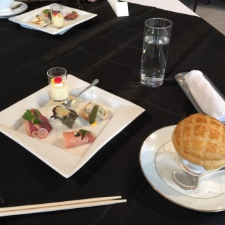 パイスープはアツアツでした！