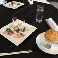 パイスープはアツアツでした！