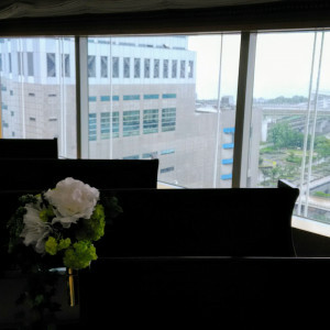 挙式会場からの眺めです。海や空港が望めます。|453316さんの関西エアポートワシントンホテル(Fujita Kanko Group)の写真(616189)
