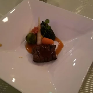 A5ランクのお肉。柔らかくて冷めても美味しい♪