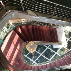 螺旋の階段|454401さんの福岡リーセントホテルの写真(414859)