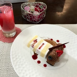 ウェディングケーキとのセットのデザート