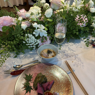 メイン料理の肉です