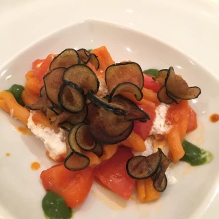 トマトと揚げナスのパスタ 美味しかった