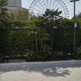 挙式会場の外